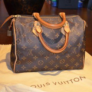 Authentic Louis Vuitton Speedy handbag (Small)